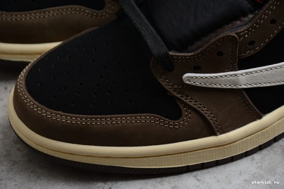SP Scott Jordan Mocha 1 Retro Low CQ4277-001 OG Travis 0805